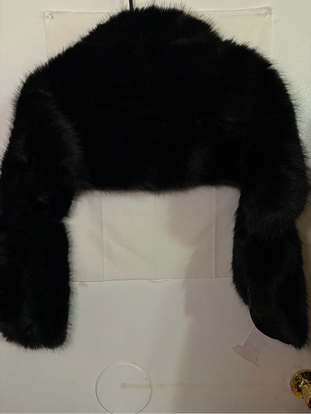 Black Lux Faux Fur